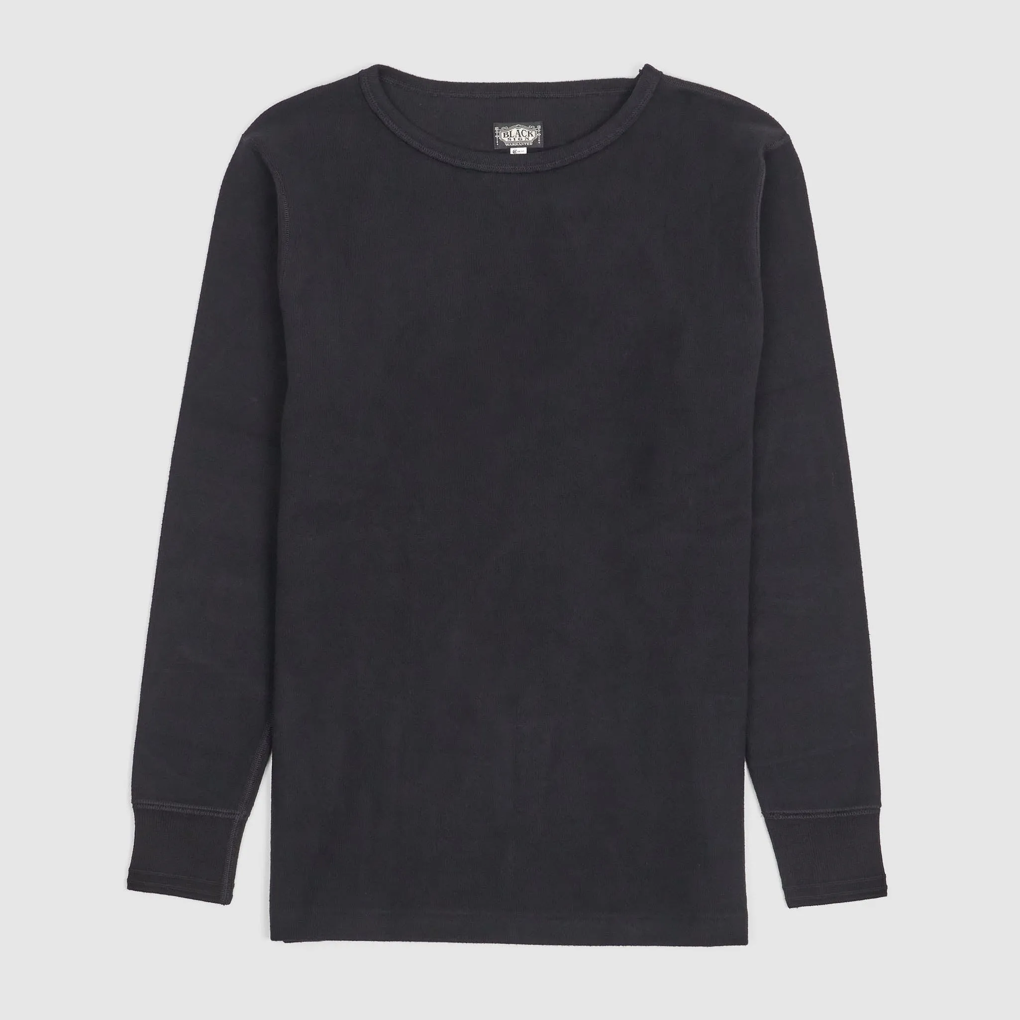 Black Sign Heavy Cotton Long Sleeve T-Shirt