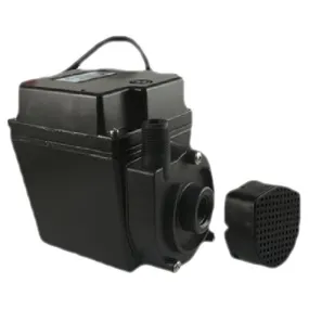 Little Giant 3E-12N-WG Oil-Filled Small Submersible Pump, 8.33 GPM, 115V, 15' Cord, 220 Watts, 1/2" MNPT Discharge - 5