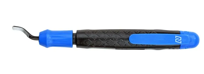 Noga Deburring Tool for Deburring Aluminium, Plastic, Steel, HSS Blade