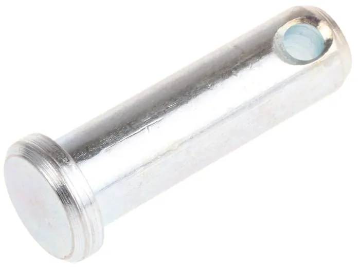RS PRO 31.75mm Bright Zinc Plated Steel Clevis Pin, 9.5mm Diameter